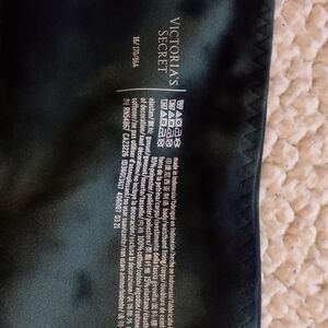 Victoria's Secret Deep Green Satin Material